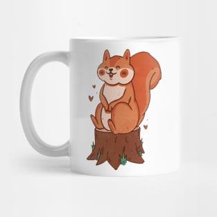 Squirrel Whisperer Funny Forest Animal Squirrel Lover Mug